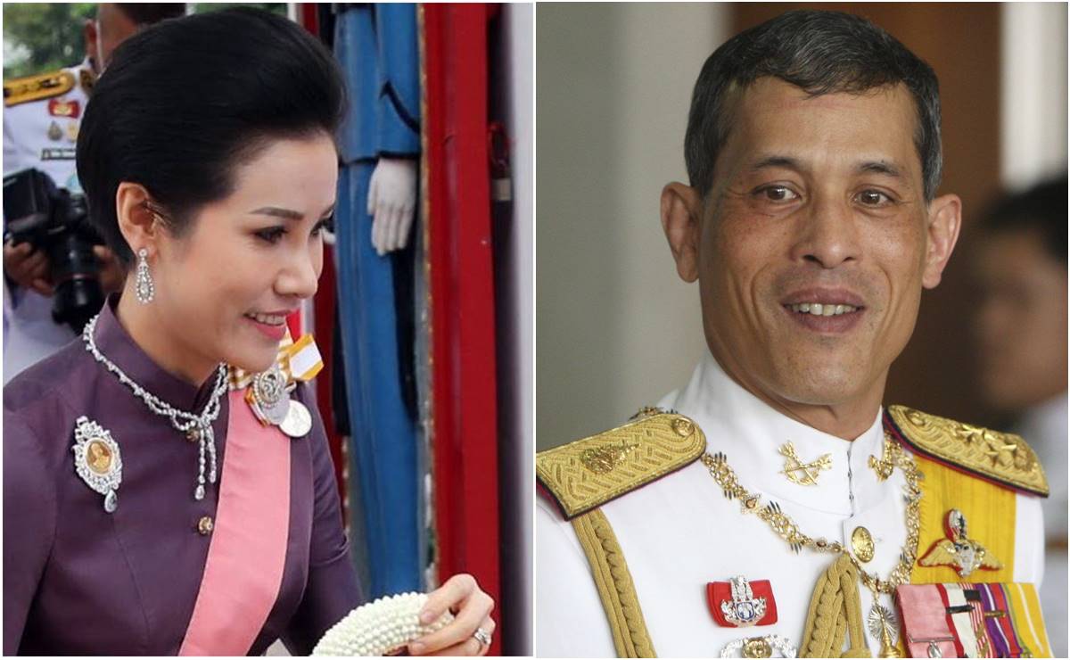 Filtran imágenes íntimas de la concubina del rey de Tailandia