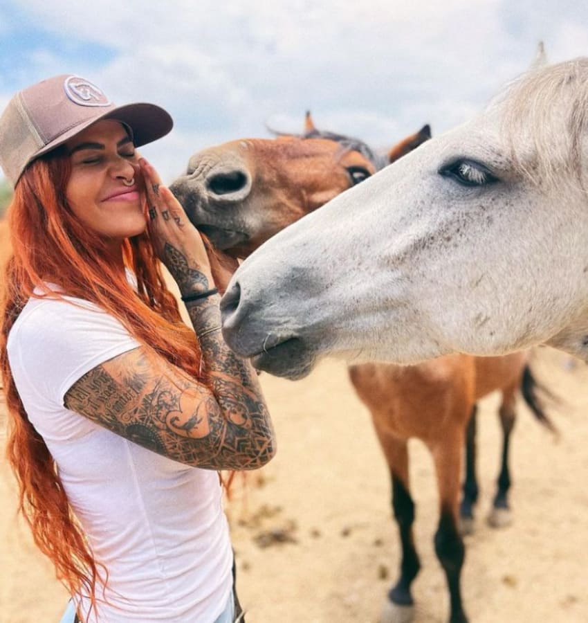 La activista Elena Larrea / Instagram: @cuacolandia