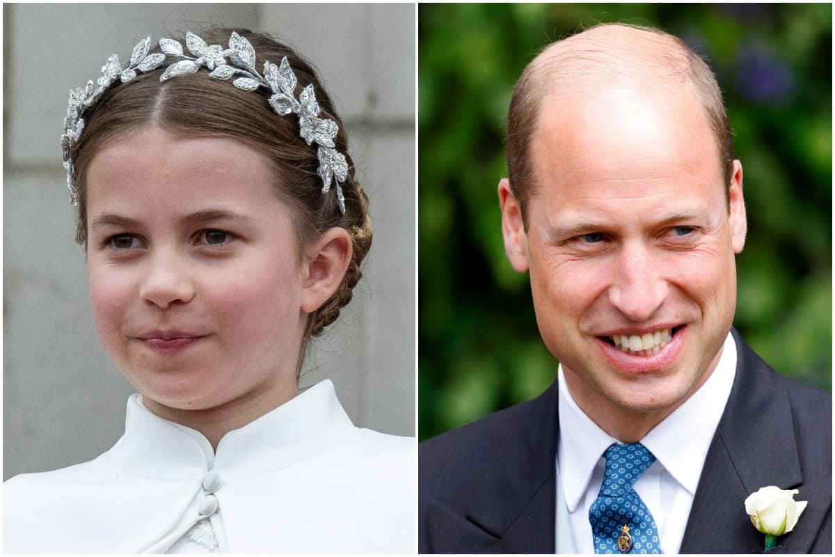 El príncipe William y la princesa Charlotte son idénticos, esta foto lo demuestra