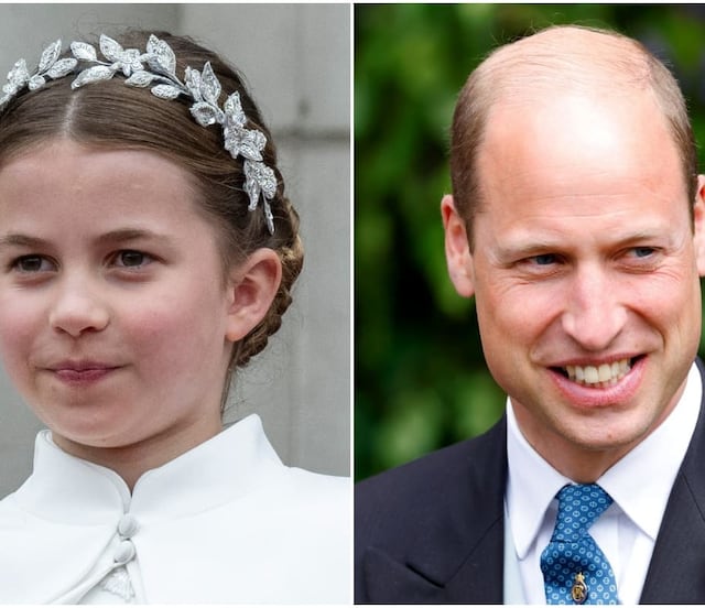 El príncipe William y la princesa Charlotte son idénticos, esta foto lo demuestra