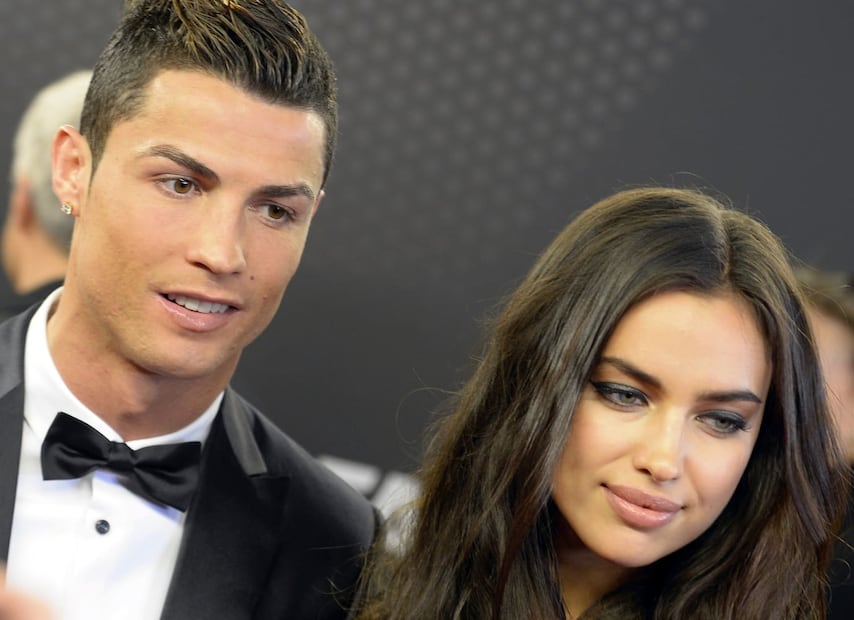 Cristiano Ronaldo e Irina Shayk en la Gala del Balón de Oro 2013 / AP