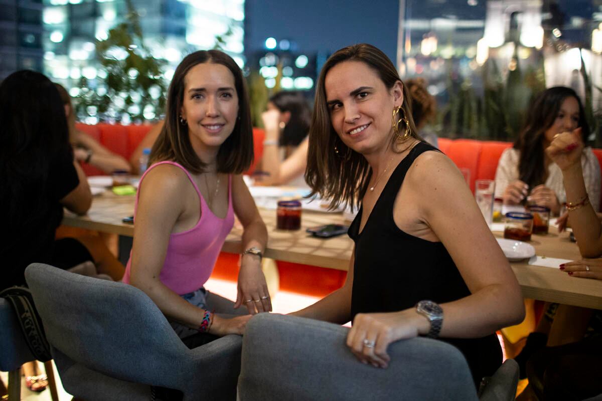 Gabriela Serrano y Priscila Barrantes. (Foto: Esteban Torreblanca)