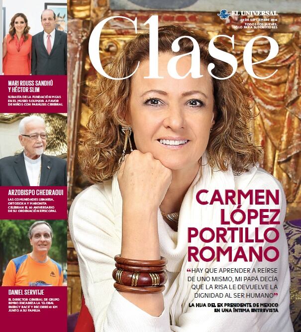 EN PORTADA: Entrevista con Carmen López Portillo Romano