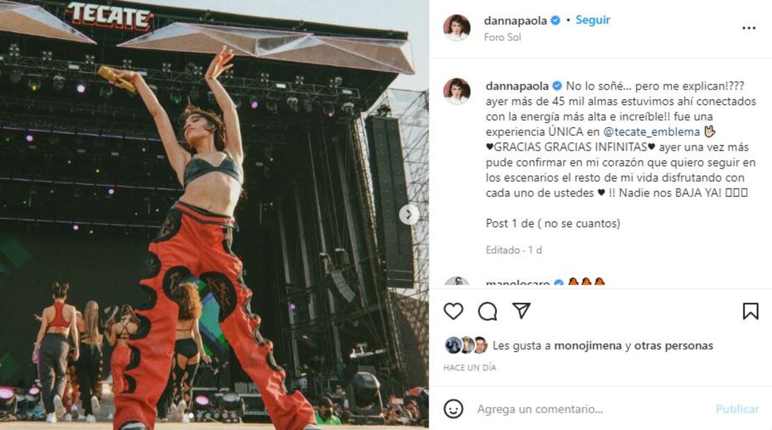 Danna Paola exige justicia en el caso de Debanhi Escobar