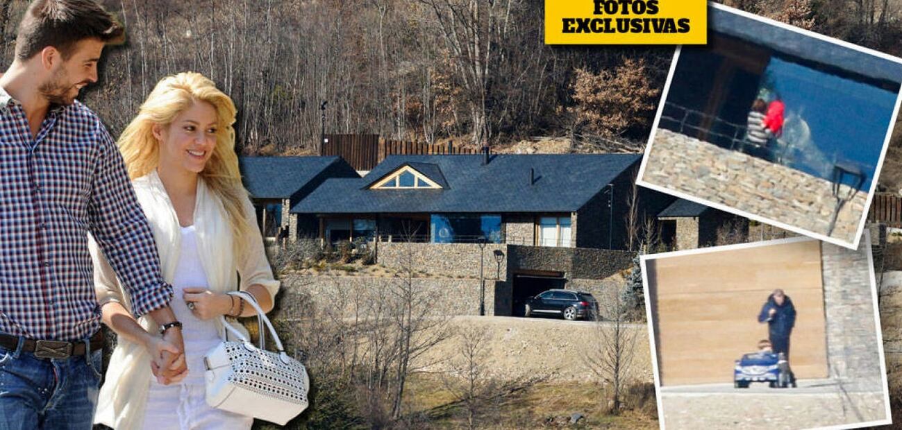 La espectacular casa de Shakira y Gerard Piqué
