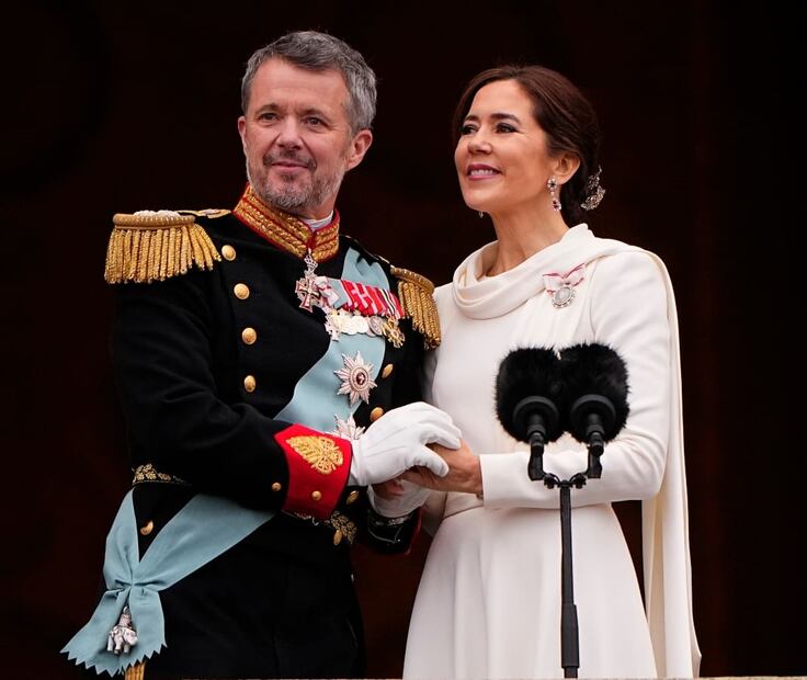 El rey Federico X y la reina consorte Mary de Dinamarca / EFE