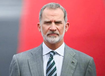 El rey Felipe VI de España sufre un susto durante su visita a Mallorca