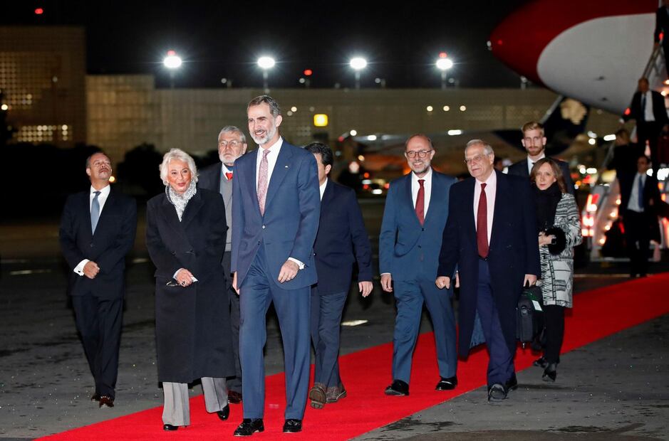 El rey Felipe VI ya está en México para la toma de posesión de López Obrador