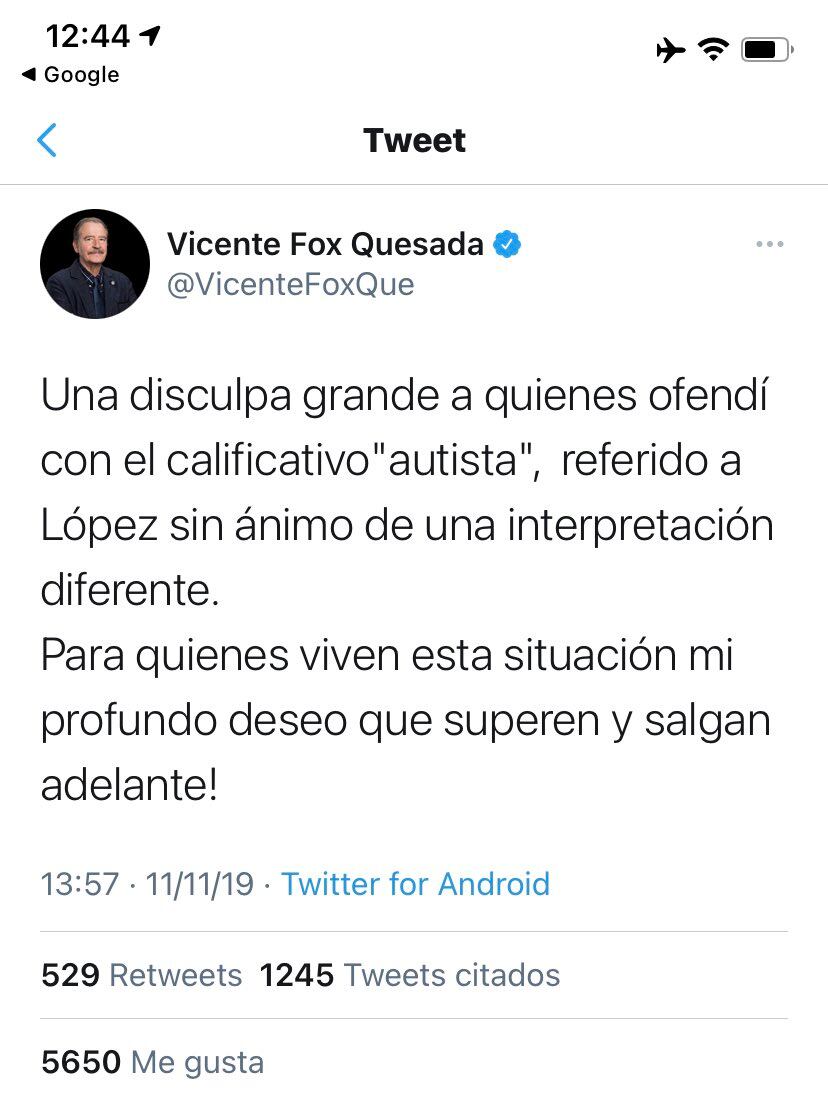 Rafa Sarmiento se lanza contra Vicente Fox: “Su ignorancia es de su estatura”