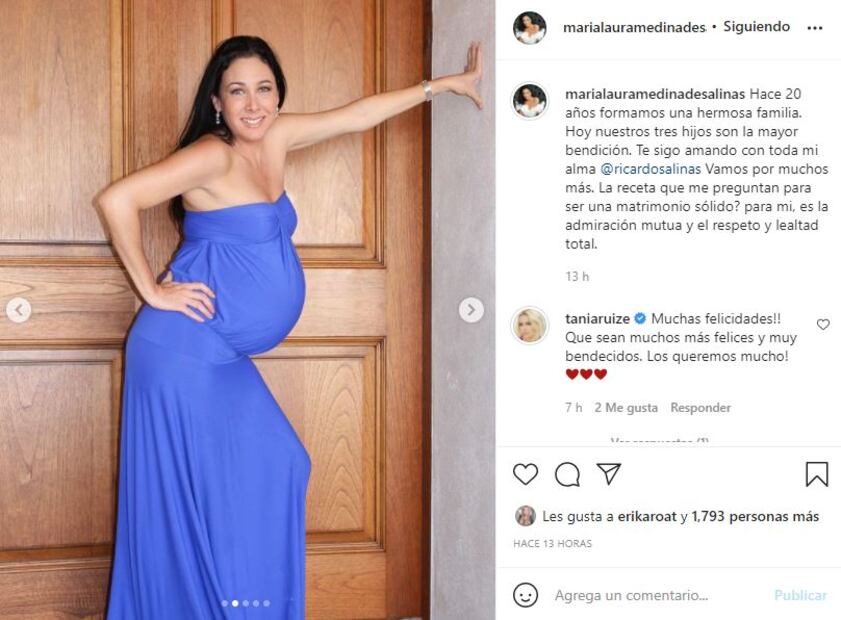 Ricardo Salinas Pliego y María Laura cumplen 20 años de casados
