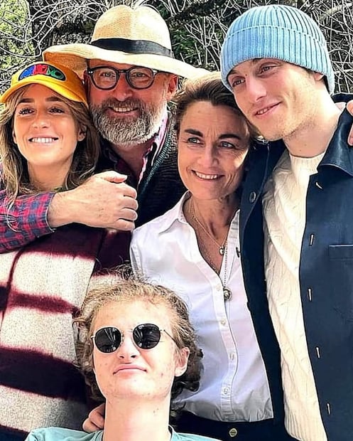 Roberto de Luxemburgo y Julie de Nassau con sus hijos Federico, Charlotte y Alejandro / Foto: Instagram
