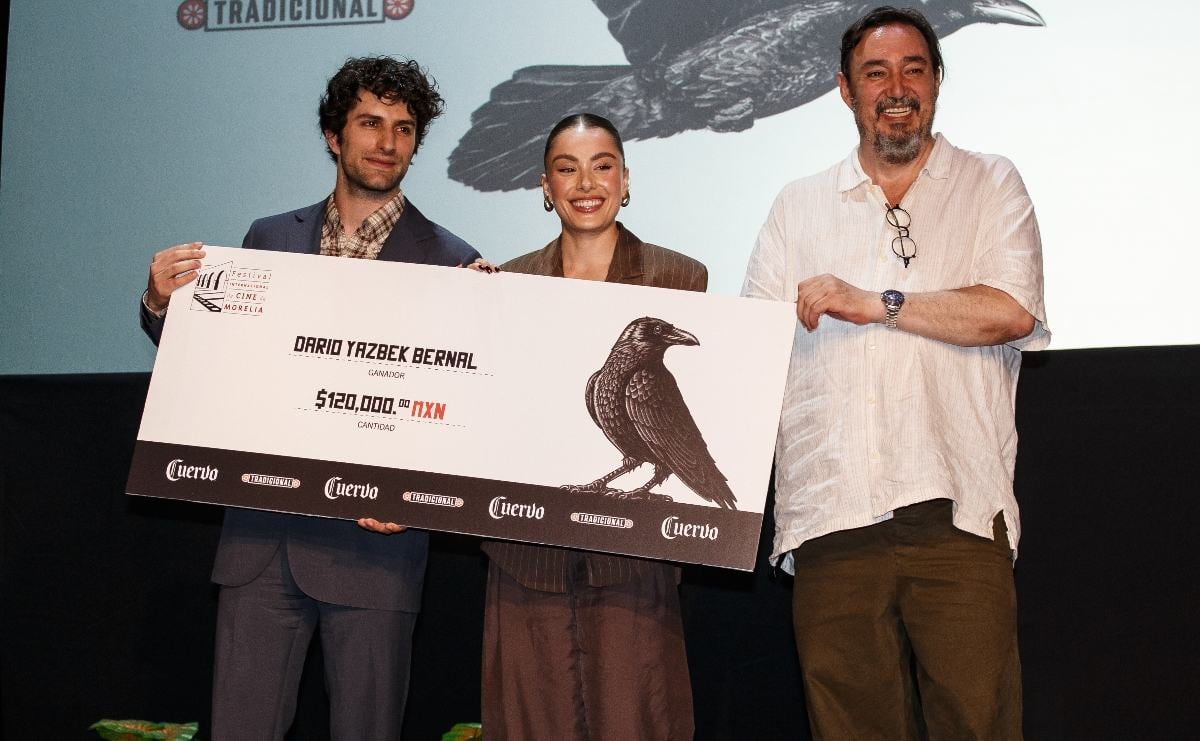 Dario Yazbek, Natalia García y Cuauhtémoc Cárdenas Batel / Foto: Esteban Torreblanca