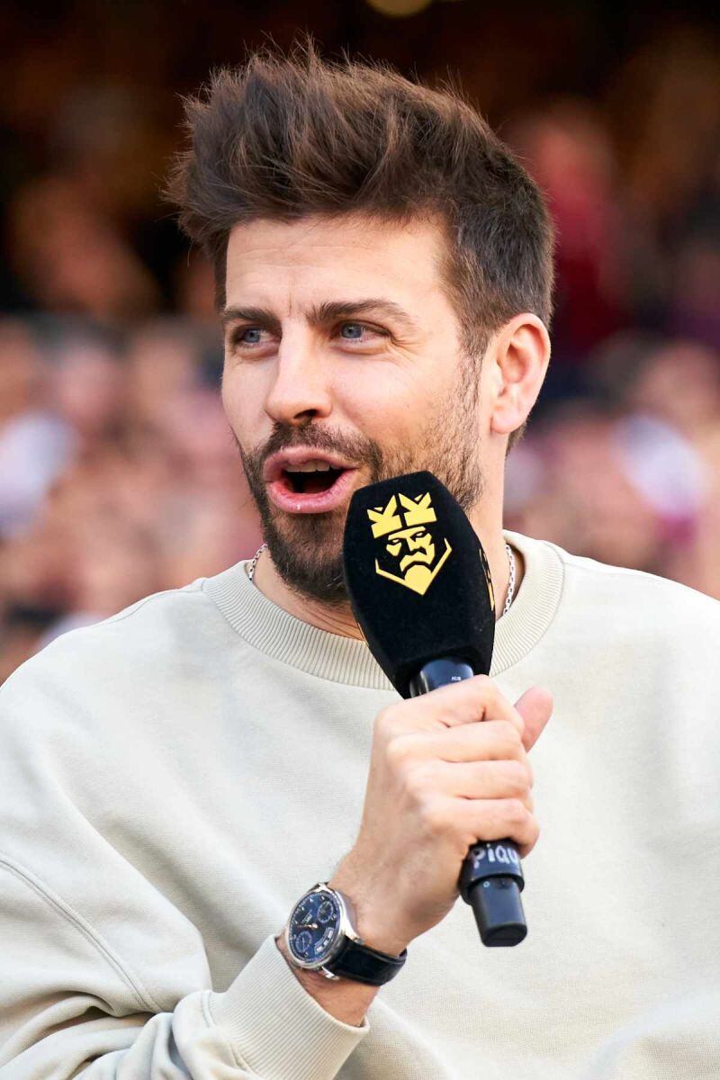 Gerard Piqué, sin Clara Chía, celebra con sus hijos el final de la Kings League