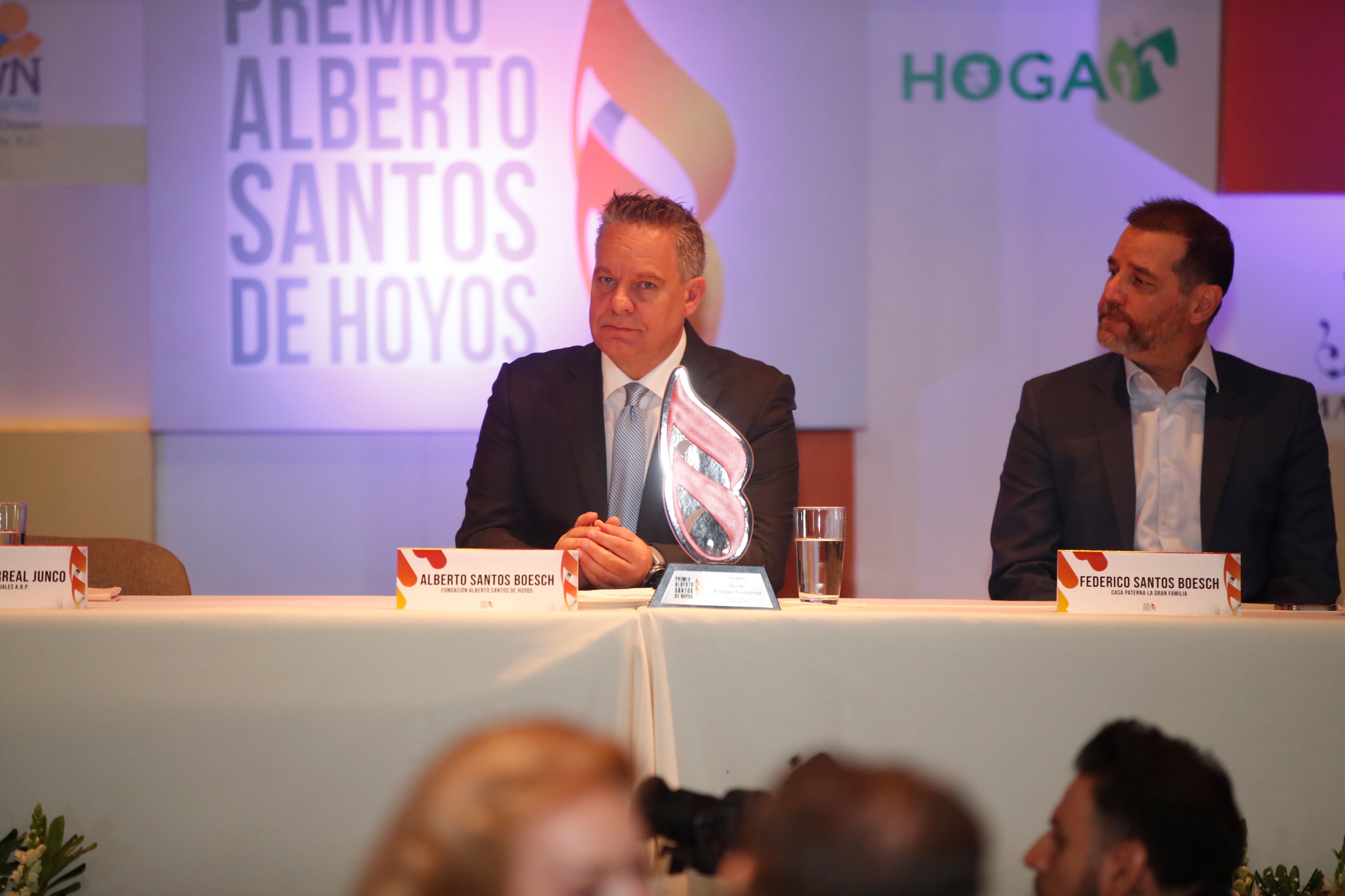 Alberto y Federico Santos Boesch. (Foto: Memo Treviño)