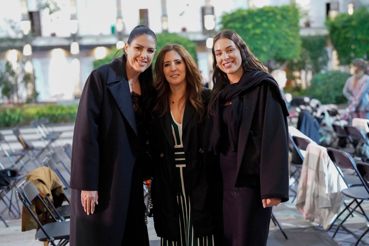 Maca Rotter, Olga Limón y Fernanda Jiménez. (Foto: Leonardo Gómez)