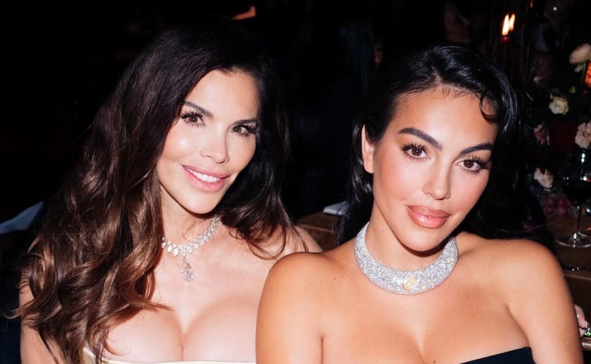 Así fue el encuentro de Lauren Sanchez y Georgina Rodríguez en Nueva York  