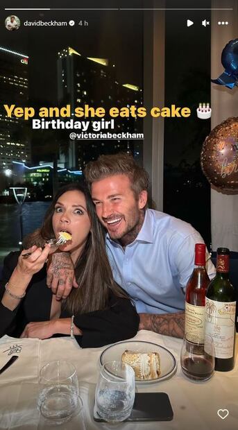 David Beckham comparte sorprendente foto de Victoria en su cumpleaños