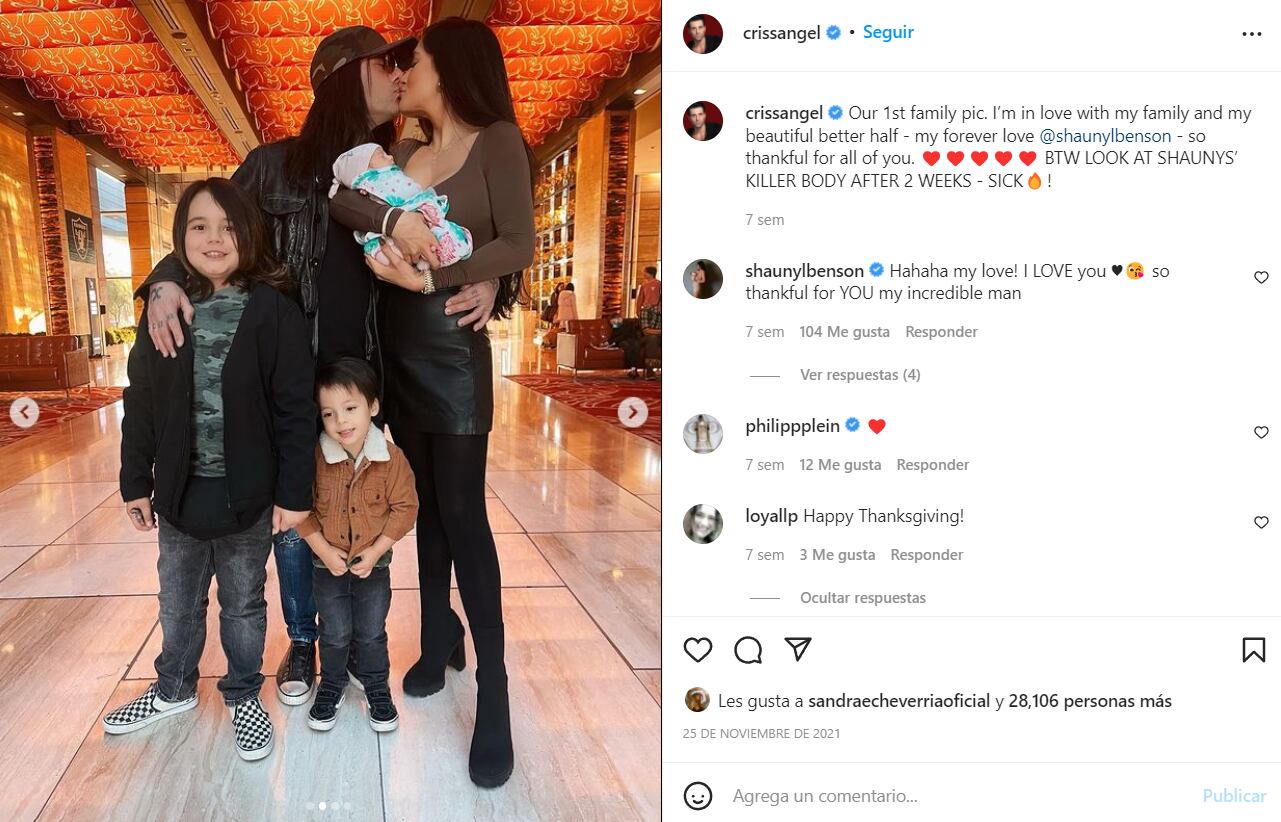 Criss Angel anuncia que el cáncer de su pequeño hijo está en remisión