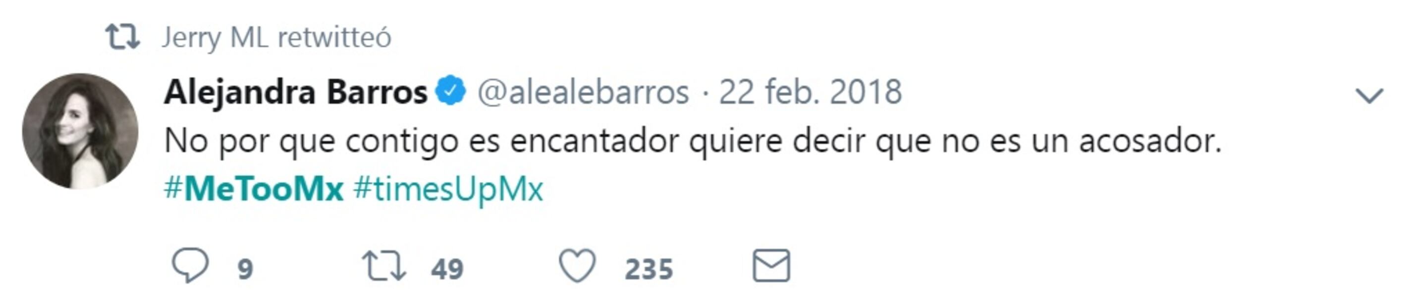 Personajes que se han sumado al movimiento #Metoo 