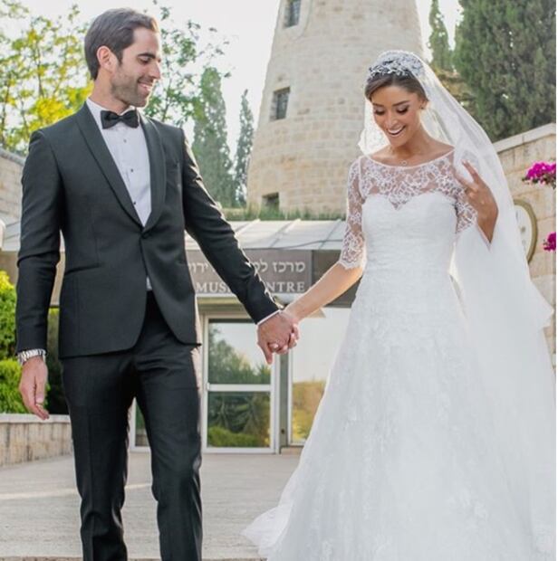 Ana Girault y Omer Cohen se casan en Israel 