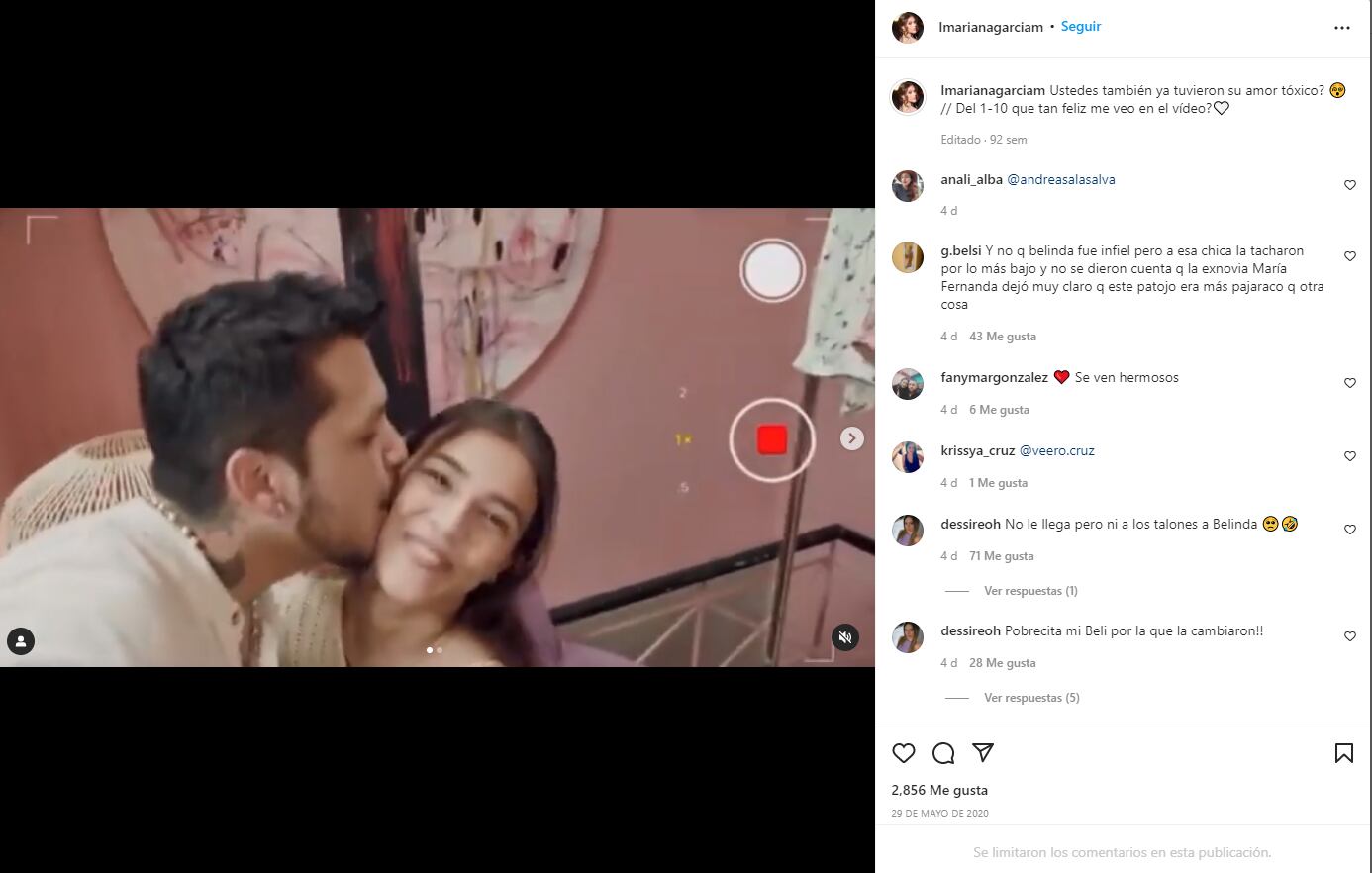 Christian Nodal, de la mano y feliz con la guapa Mariana García