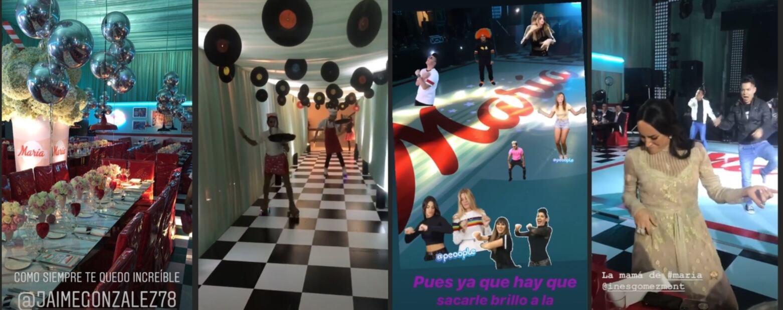 ¿Quién hizo la espectacular decoración del bautizo de María, la hija de Inés Gómez Mont?