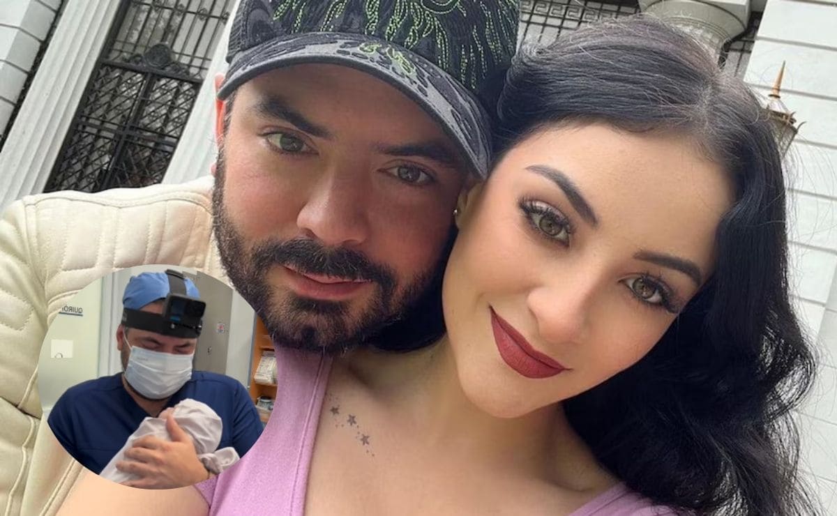 Así fue la emotiva reacción de José Eduardo Derbez al cargar a su hija por primera vez