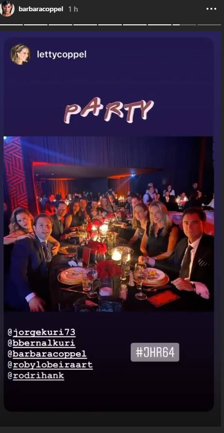 Lucero en el cumpleaños de Jorge Hank Rhon, dueño de Grupo Caliente 