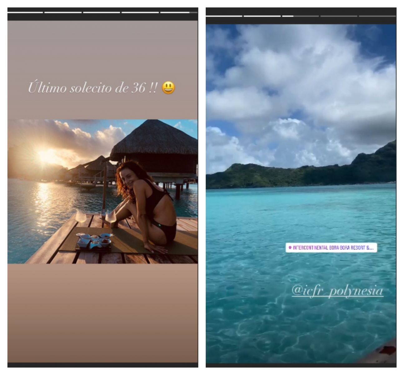 Marimar Vega celebra 37 años en Bora Bora y luce cuerpazo
