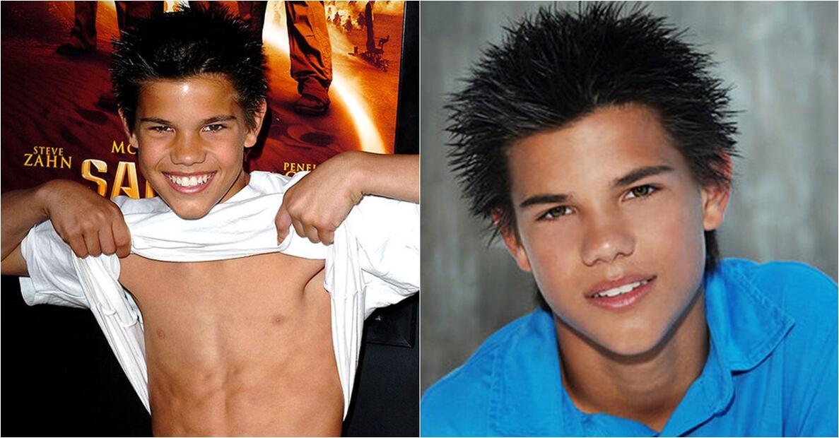 La evolución de Taylor Lautner