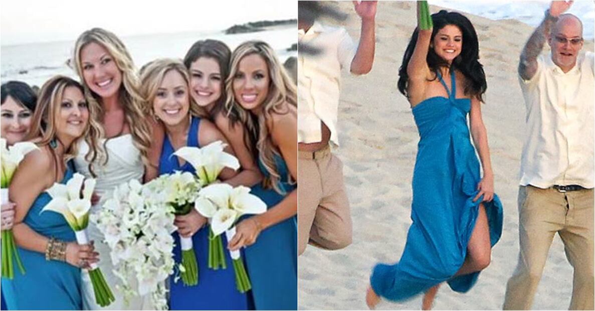 FOTOS: 20 famosas que fueron damas de honor