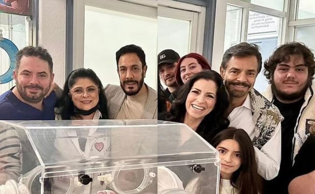 El reencuentro de Eugenio Derbez y Victoria Ruffo / Foto: Instagram