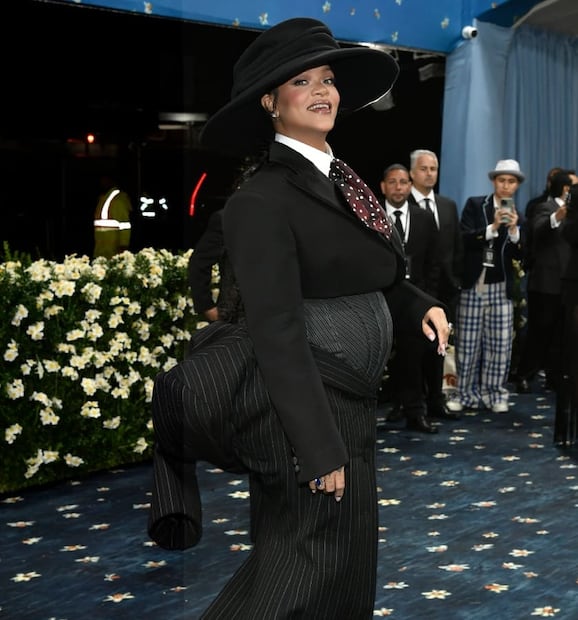 Rihanna en la Met Gala 2025 / Foto: AP