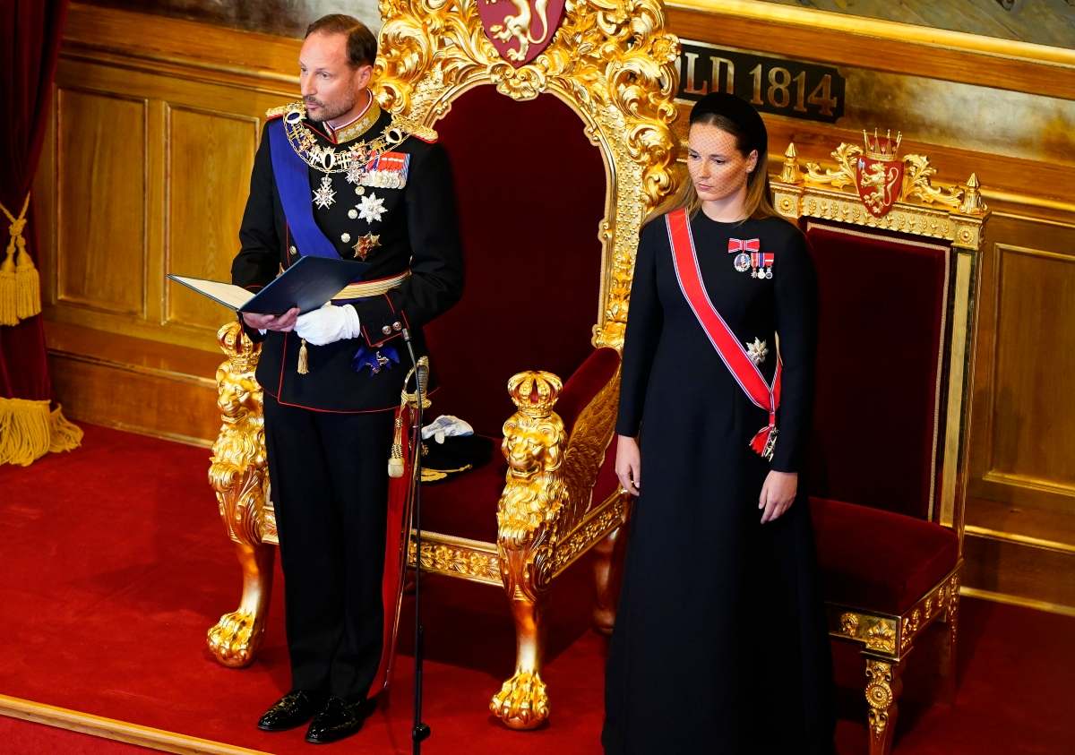El rey Haakon VIII y la princesa Ingrid de Noruega (Foto: EFE)
