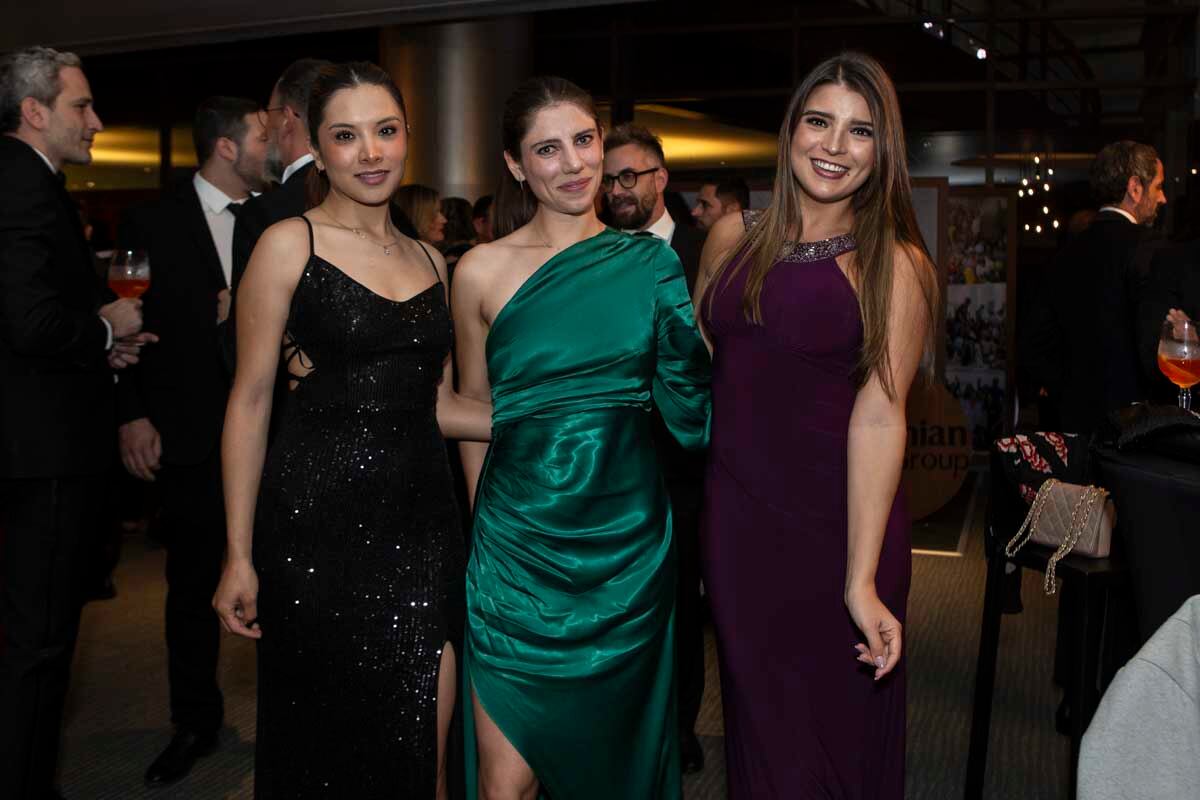 Karen González, Natania Levy y Gaby Mellado. (Foto: Esteban Torreblanca)