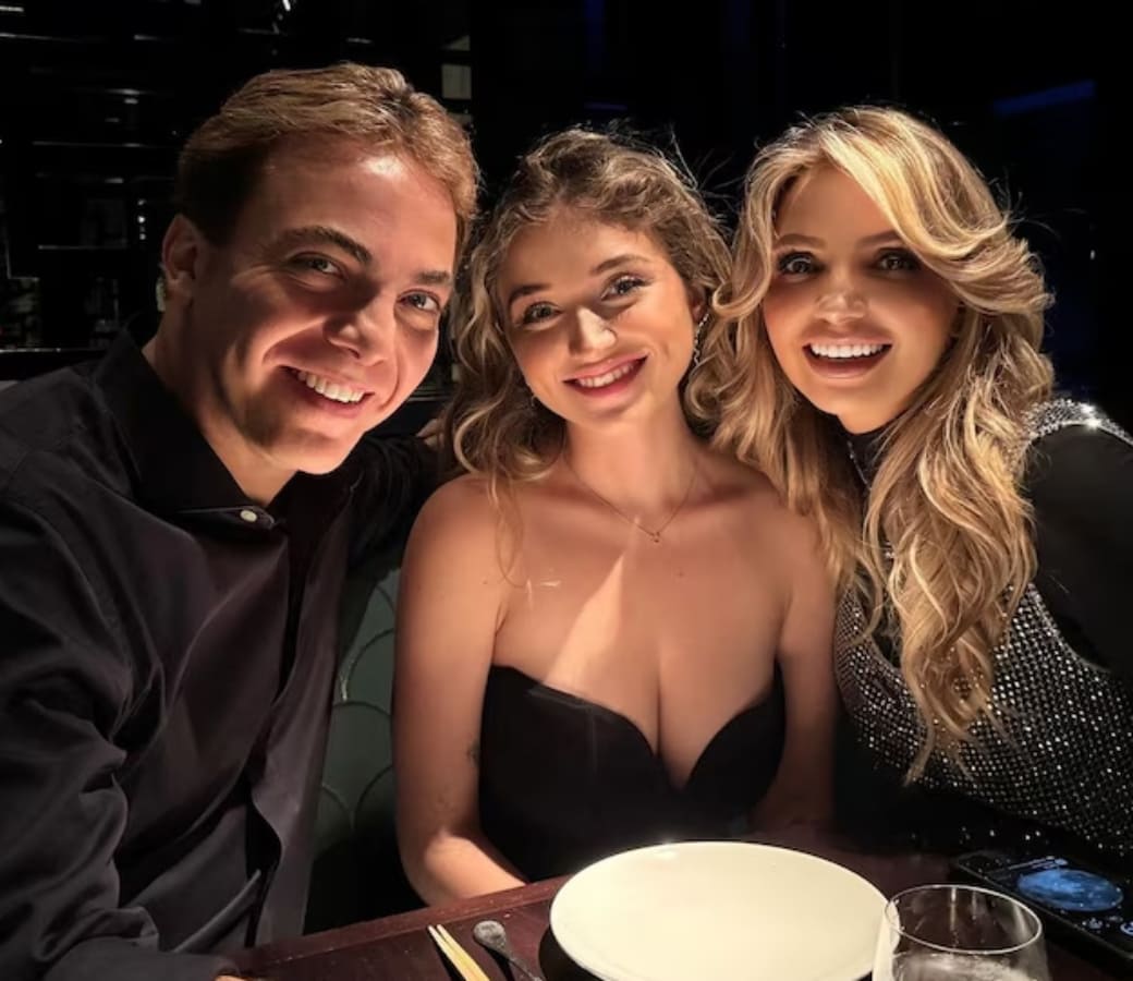 Cristian Castro, Fernanda Castro y Angélica Rivera / Foto: Instagram