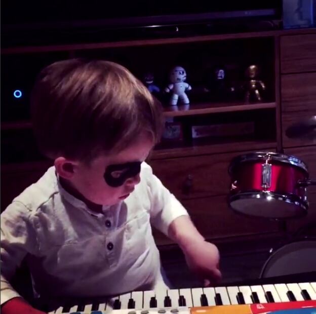 El mini concierto de los hijos de Marichelo Puente y Jorge D'Alessio 