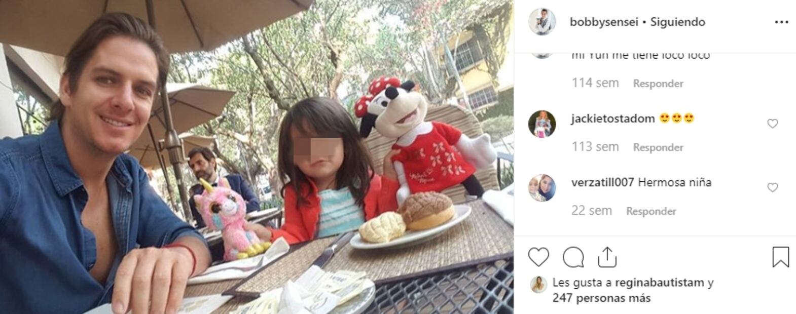Él es el papá de la hija de Tania Ruiz, novia de Enrique Peña Nieto