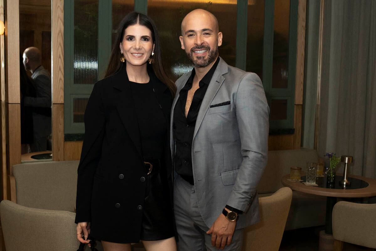 Miriam Askenazi y Erick Betancourt. (Foto: Héptor Arjona)