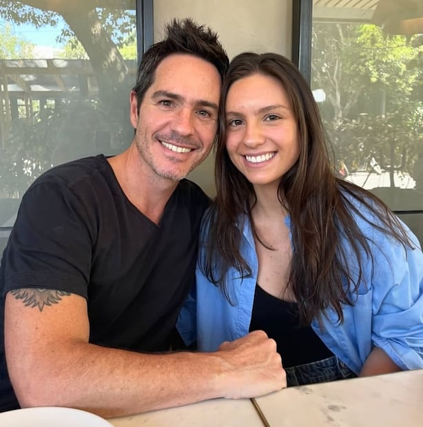 Mauricio Ochmann y su hija Lorenza / Foto: Instagram
