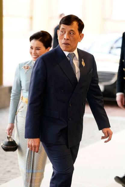 Carlos III recibió a Rama de Tailandia previo a su coronación / AFP