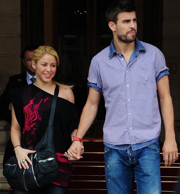 Shakira y Piqué protagonizan pelea en público