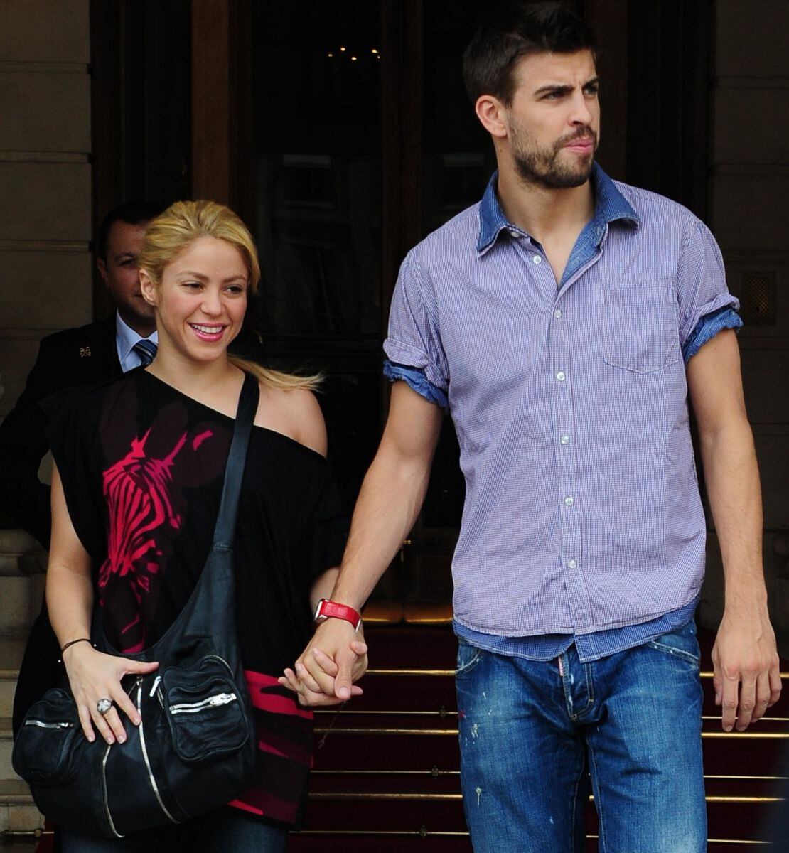 Shakira y Piqué protagonizan pelea en público