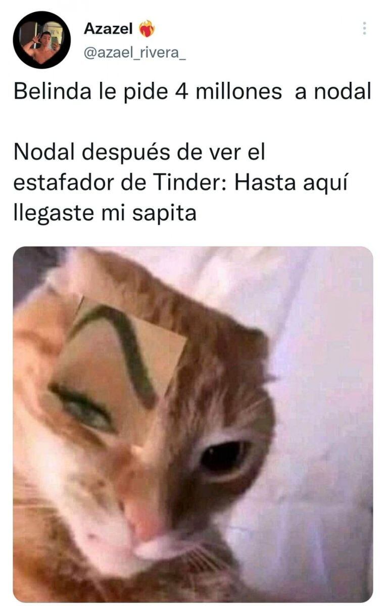 Belinda y Christian Nodal: Los mejores memes de su truene