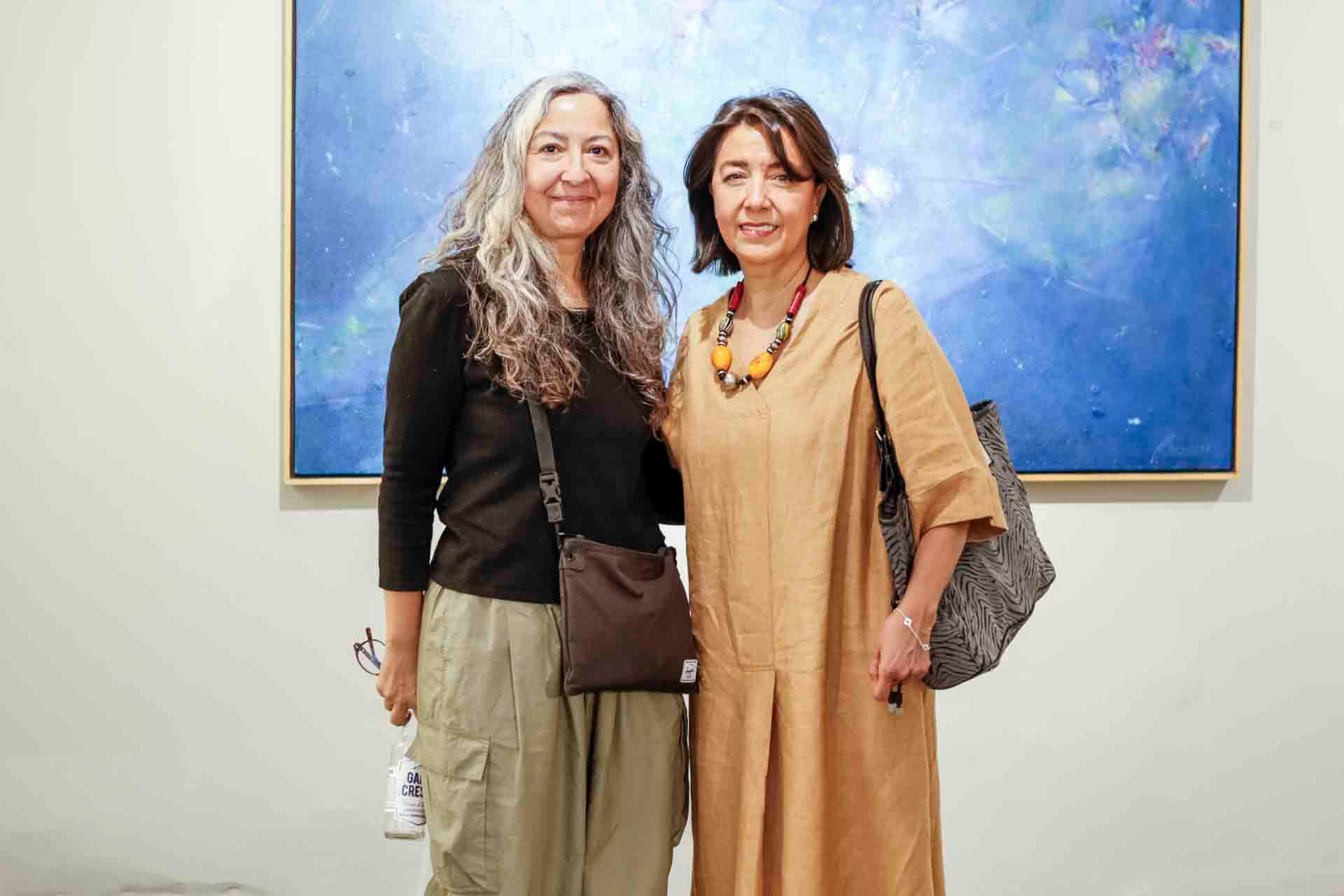 Victoria Narro y  Laura Vargas. (Foto: Esteban Torreblanca)