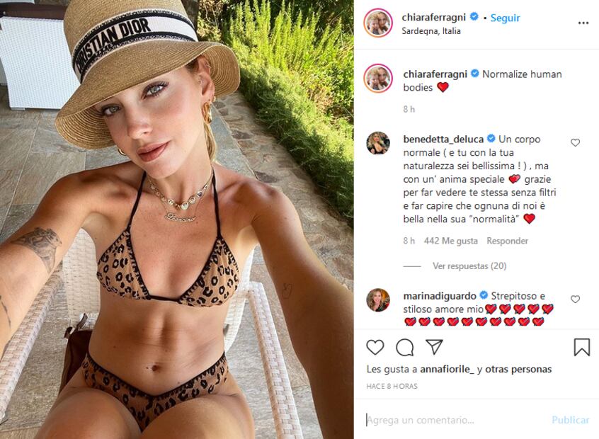 Chiara Ferragni y su colección de bikinis