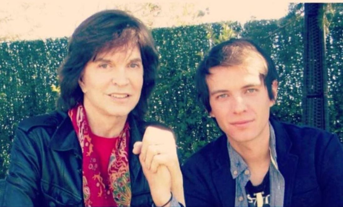 Camilo Sesto junto a su primogénito Camilo Blanes