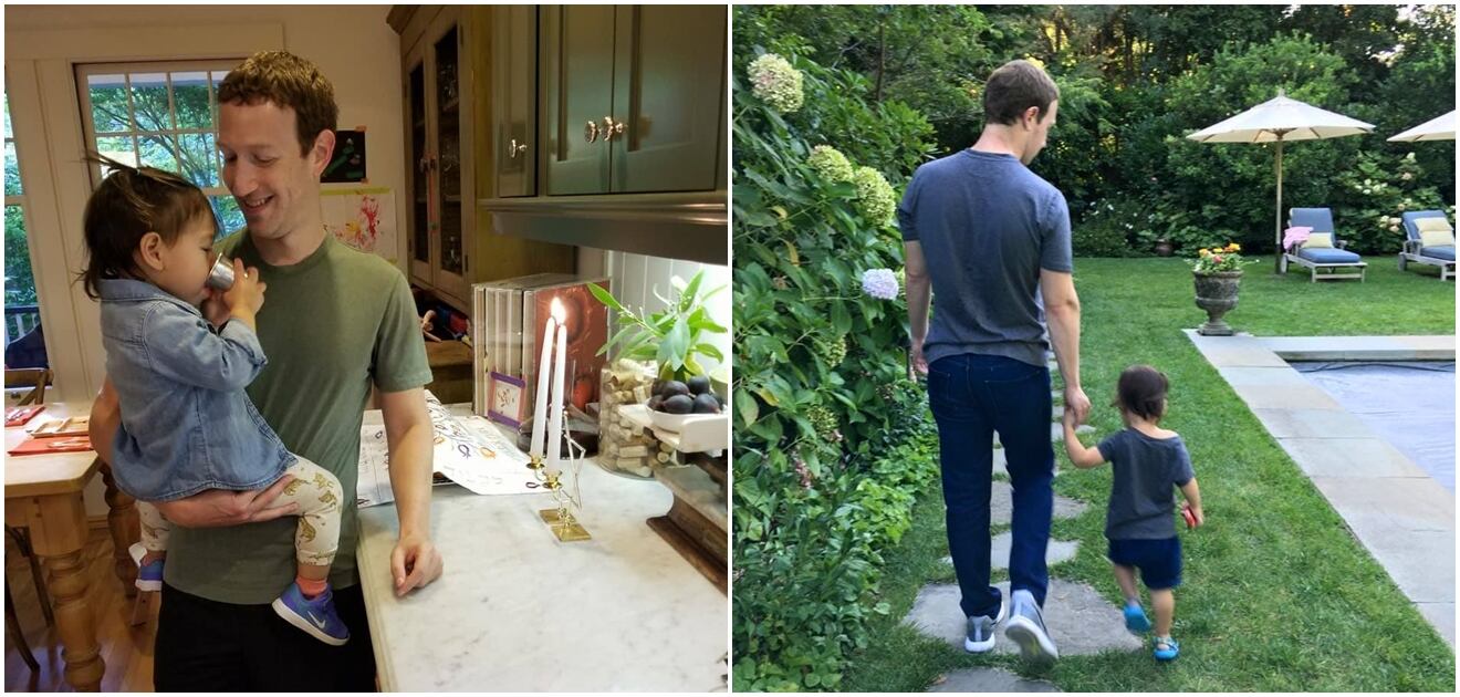 <p>El co-fundador tiene una hermosa familia junto a su esposa&nbsp;Priscilla Chan <strong>(Fotos: Facebook)</strong></p>
