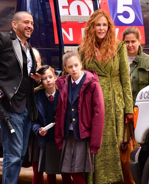 Las pequeñas hijas de Nicole Kidman son 'extras' en la serie "The Undoing"