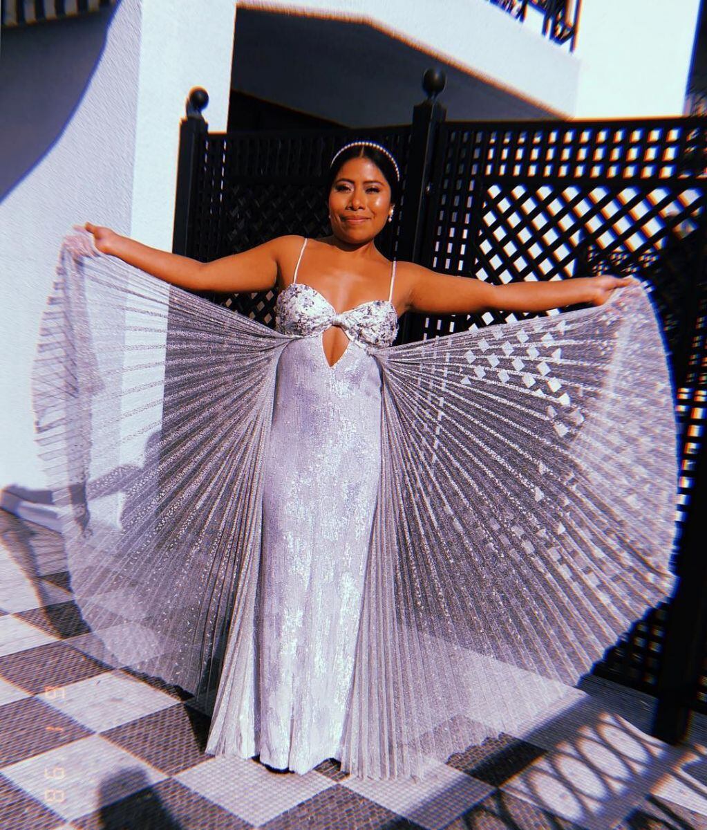 ¿Quién fue la estilista que visitó a Yalitza Aparicio con el polémico vestido de los Golden Globes?